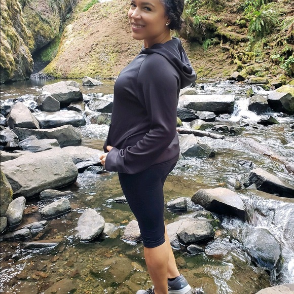 Black pullover hoodie w/ kangaroo pocket, NEW! - Picture 2 of 6